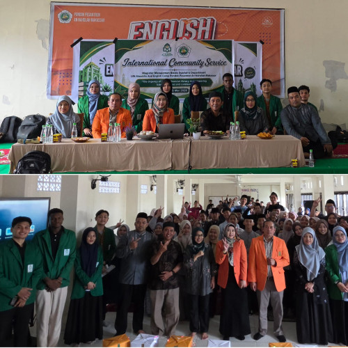 Civitas Akademika Magister Manajemen Bisnis Syariah UIN Alauddin Makassar Gelar Community Service dan English Camp di Pondok Pesantren An Nadlah
